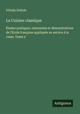 La Cuisine classique