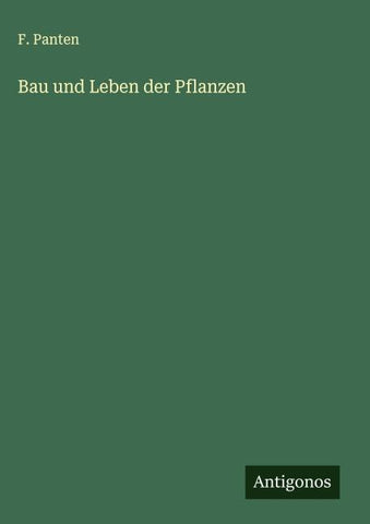 Bau und Leben der Pflanzen