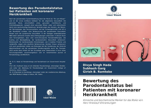 Bewertung des Parodontalstatus bei Patienten mit koronarer Herzkrankheit