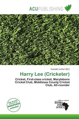 Harry Lee (Cricketer)
