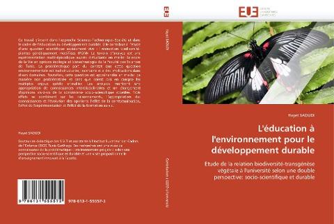 L'éducation à l'environnement pour le développement durable