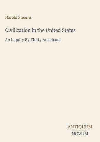 Civilization in the United States