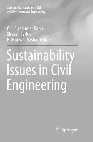Sustainability Issues in Civil Engineering