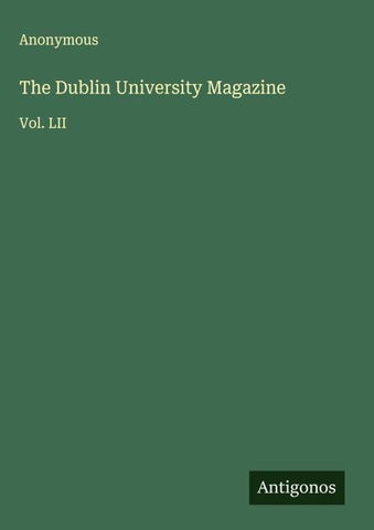 The Dublin University Magazine
