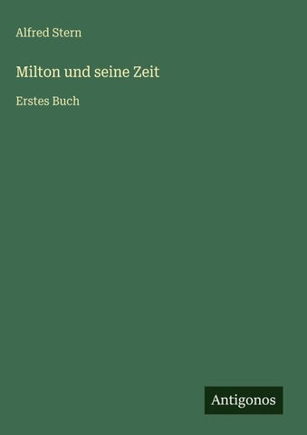 Milton und seine Zeit