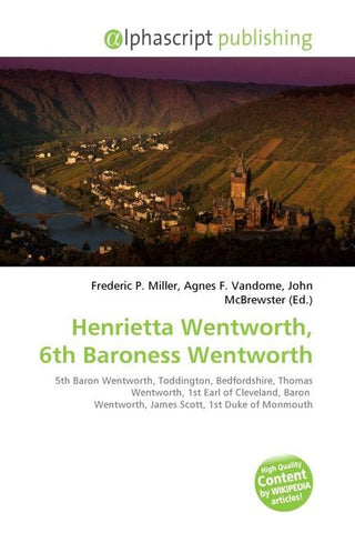 Henrietta Wentworth, 6th Baroness Wentworth