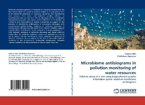 Microbiome antibiograms in pollution monitoring of water resources