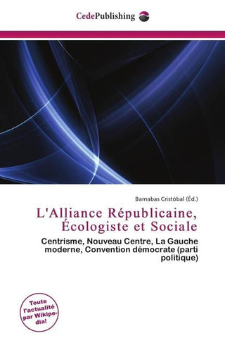 L'Alliance Républicaine, Écologiste et Sociale