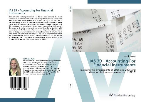 IAS 39 - Accounting For Financial Instruments