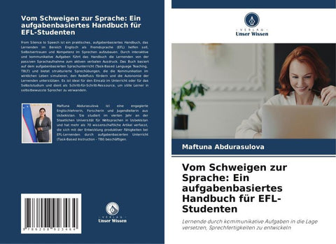 Vom Schweigen zur Sprache: Ein aufgabenbasiertes Handbuch für EFL-Studenten