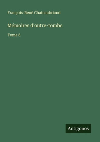 Mémoires d'outre-tombe