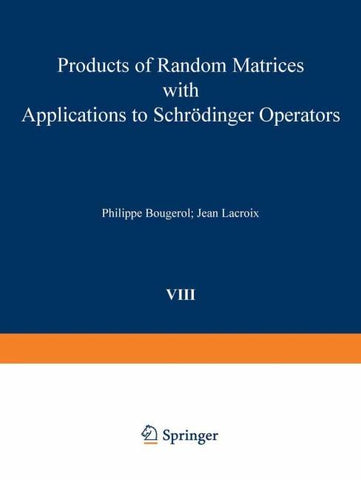 Products of Random Matrices with Applications to Schrödinger Operators