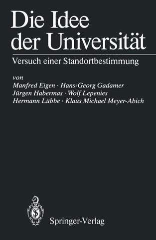 Die Idee der Universität