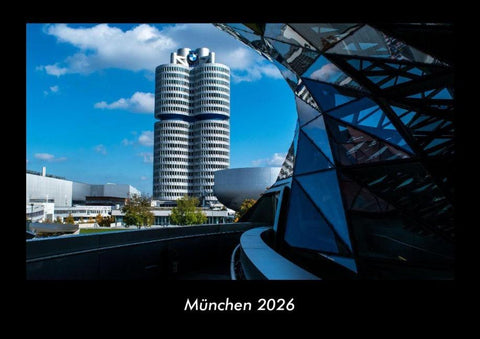 München 2026 Fotokalender DIN A3