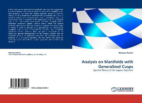 Analysis on Manifolds with Generalized Cusps
