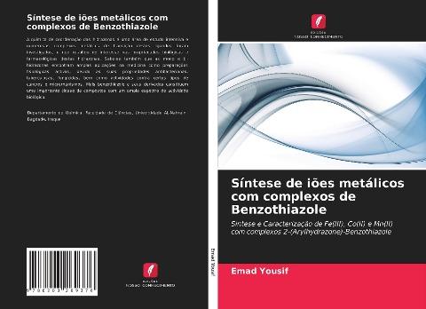 Síntese de iões metálicos com complexos de Benzothiazole