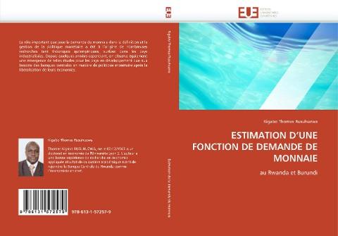 ESTIMATION D''UNE FONCTION DE DEMANDE DE MONNAIE