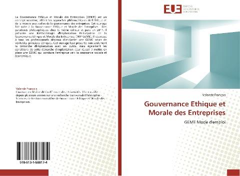 Gouvernance Ethique et Morale des Entreprises