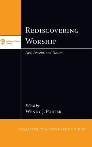 Rediscovering Worship