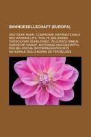 Bahngesellschaft (Europa)