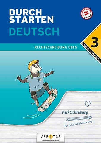Durchstarten Deutsch 3. Klasse Mittelschule/AHS Rechtschreibung üben