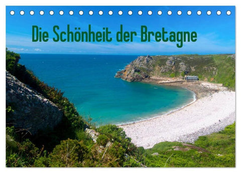 Die Schönheit der Bretagne (Tischkalender 2026 DIN A5 quer), CALVENDO Monatskalender