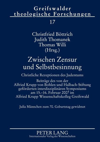 Zwischen Zensur und Selbstbesinnung