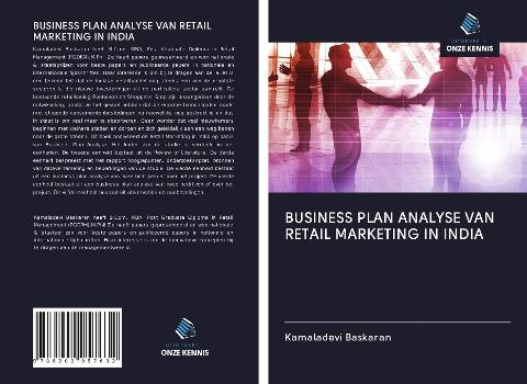 BUSINESS PLAN ANALYSE VAN RETAIL MARKETING IN INDIA