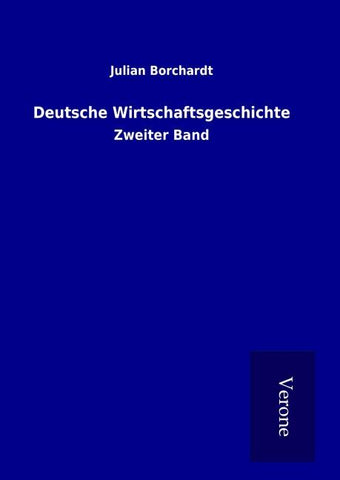 Deutsche Wirtschaftsgeschichte