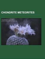 Chondrite meteorites