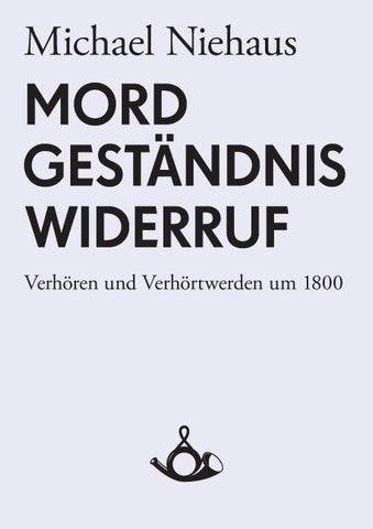 Mord, Geständnis, Widerruf