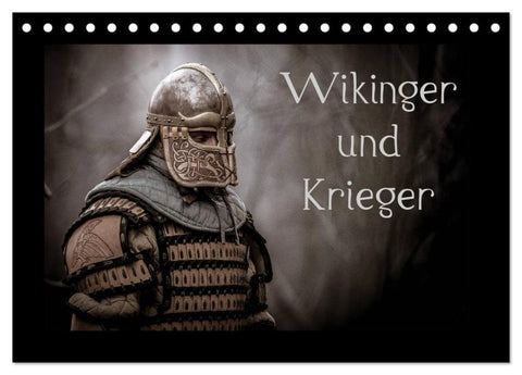 Wikinger und Krieger (Tischkalender 2026 DIN A5 quer), CALVENDO Monatskalender