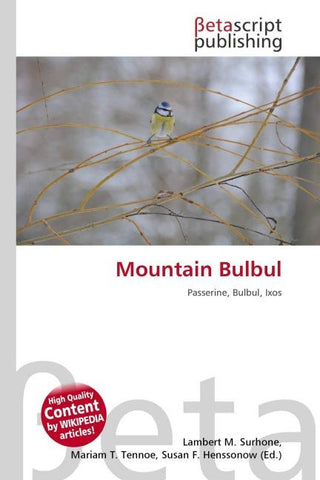 Mountain Bulbul