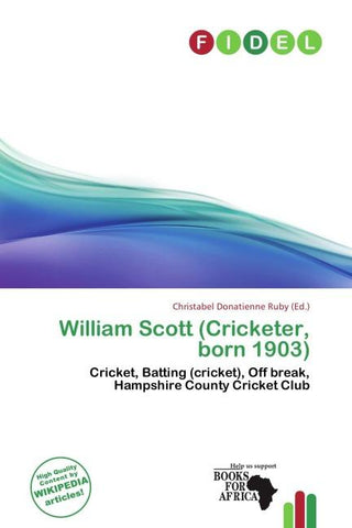 William Scott (Cricketer, born 1903)