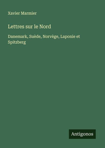 Lettres sur le Nord