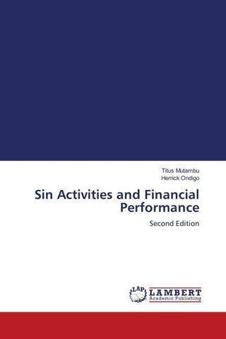 Sin Activities and Financial Performance
