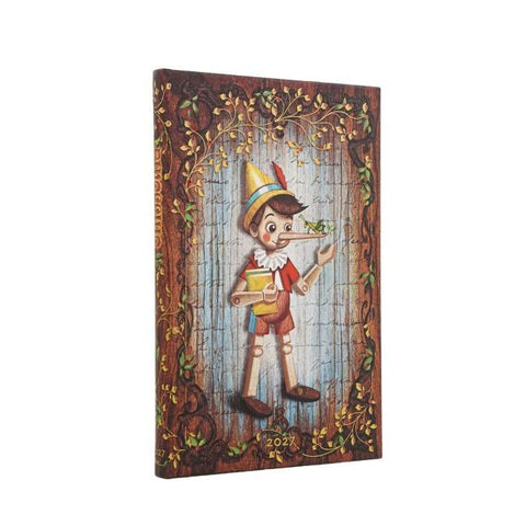 12-Monatskalender 2027 Carlo Collodi, Pinocchio Maxi Verso