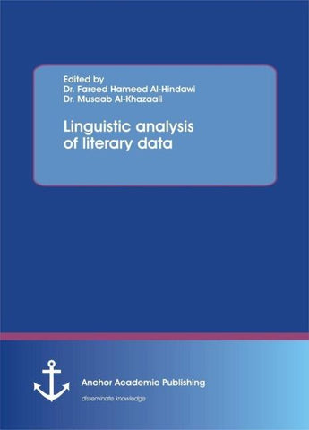 Linguistic analysis of literary data