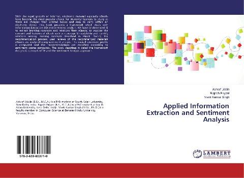 Applied Information Extraction and Sentiment Analysis