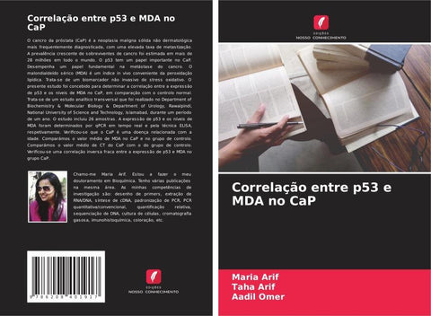 Correlação entre p53 e MDA no CaP