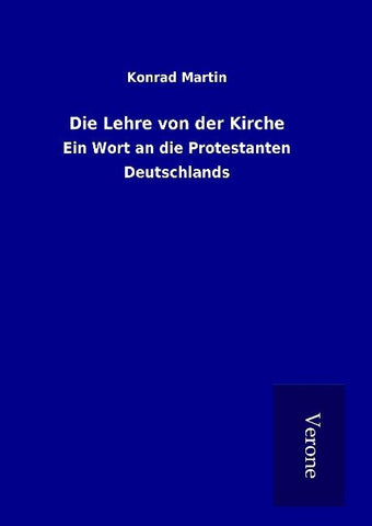 Die Lehre von der Kirche