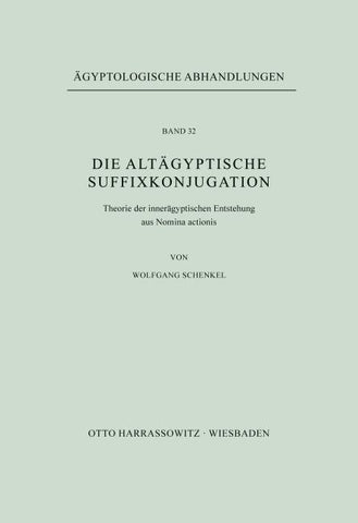 Die altägyptische Suffixkonjugation