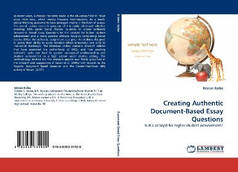 Creating Authentic Document-Based Essay Questions