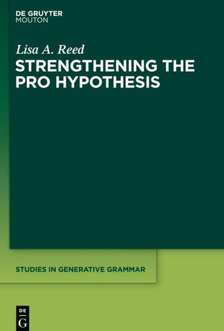 Strengthening the PRO Hypothesis