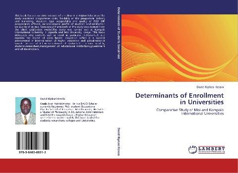 Determinants of Enrollment in Universities