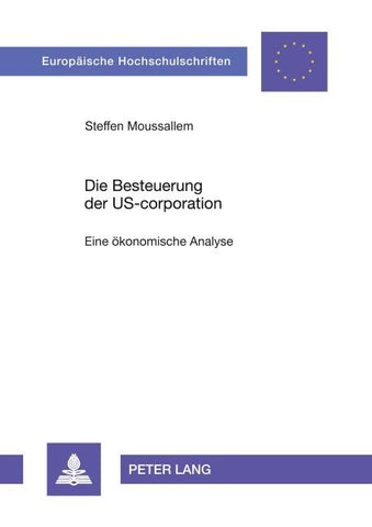 Die Besteuerung der US-corporation