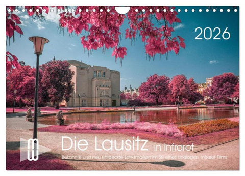 Die Lausitz durch den Infrarotfilter (Wandkalender 2026 DIN A4 quer), CALVENDO Monatskalender