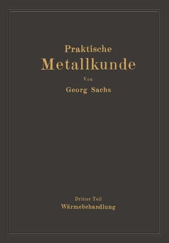 Praktische Metallkunde