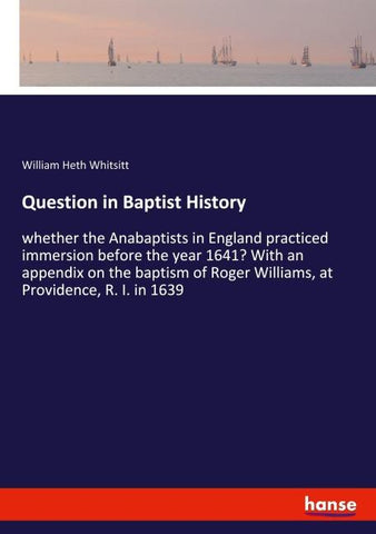 Question in Baptist History