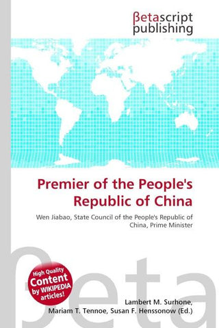 Premier of the People's Republic of China